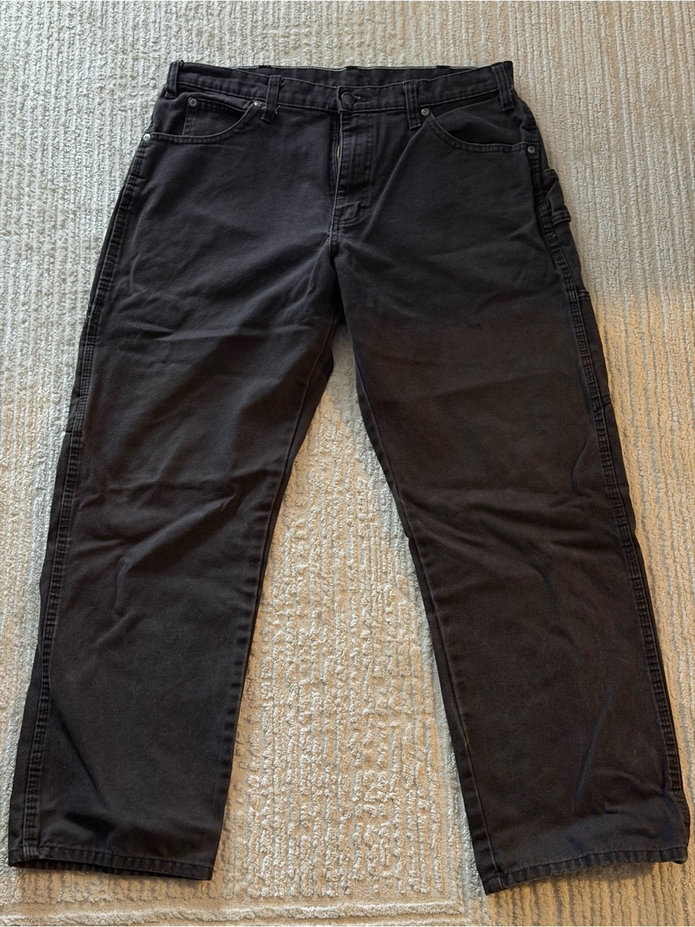 Dickies Black Cargo Work Pants